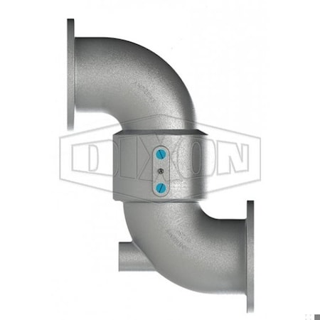 Dixon Style 40 Loading Arm Swivel Joint without Handle, 4 in, TTMA Flange, Aluminum 440TFXTFAL11000